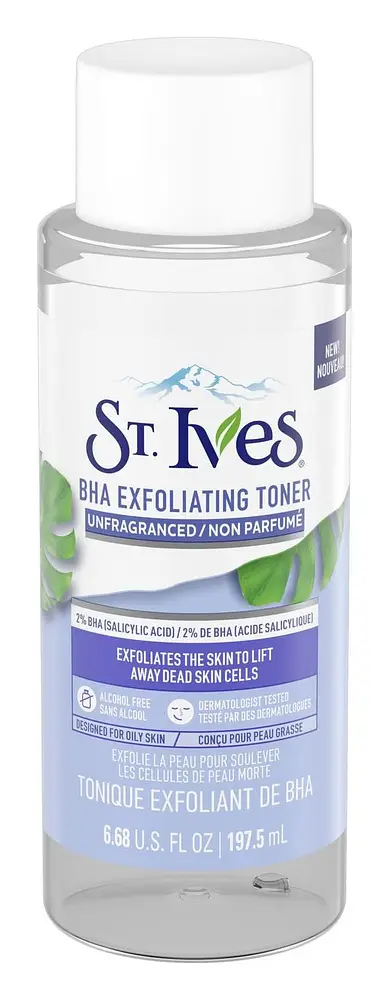 St. Ives Unfragranced BHA Exfoliating Toner