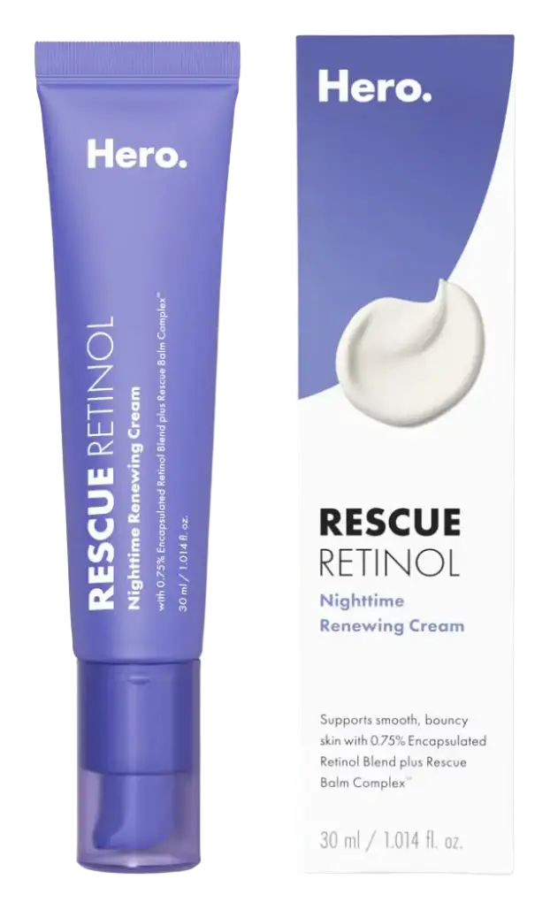 Hero Cosmetics Rescue Retinol Nighttime Renewing Cream