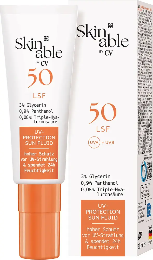 Cadea Vera Skinable UV Protection Sun Fluid SPF 50