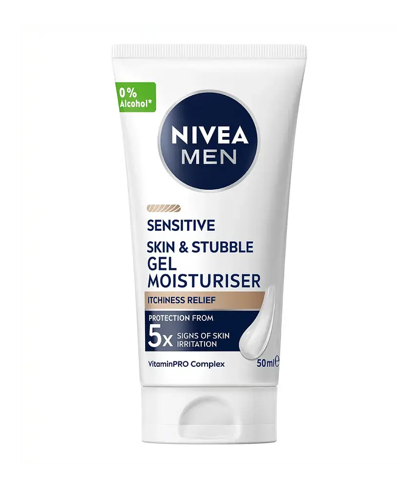 Nivea Men Sensitive Skin & Stubble Gel Moisturiser UK