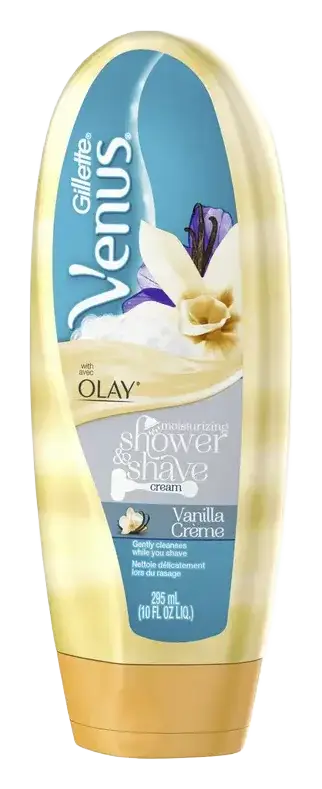 Gillette Venus with Olay Moisturizing Shower & Shave Cream Vanilla Creme