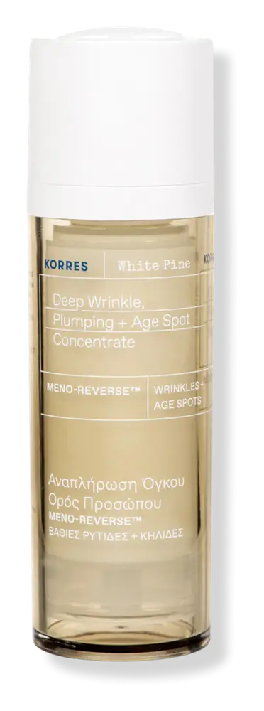 KORRES White Pine Meno-Reverse Deep Wrinkle, Plumping + Age Spot Concentrate