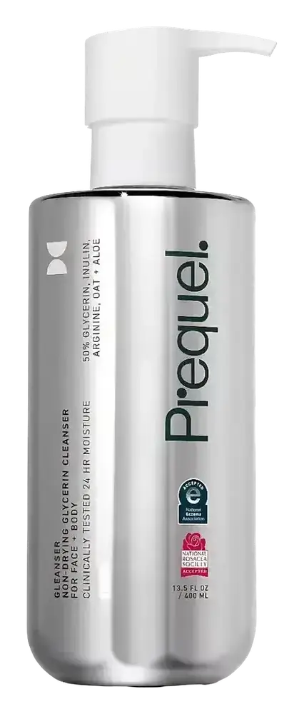 Prequel Gleanser Non-Drying Glycerin Cleanser For Face And Body