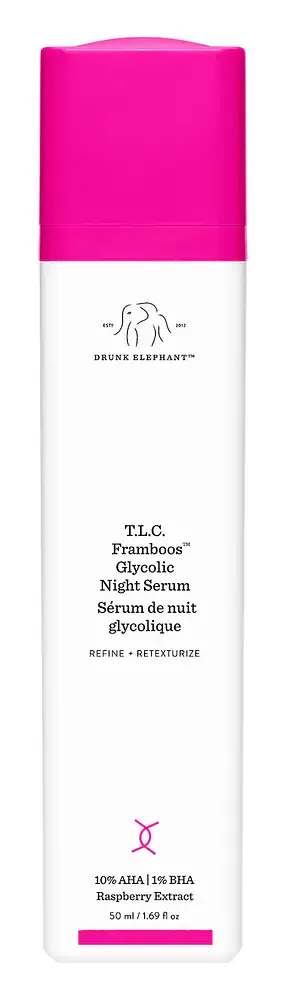 Drunk Elephant T.L.C. Framboos Glycolic Night Serum