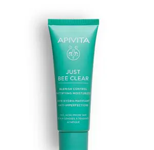 Apivita Natural Cosmetics Just Bee Clear Blemish Control Mattifying Moisturizer