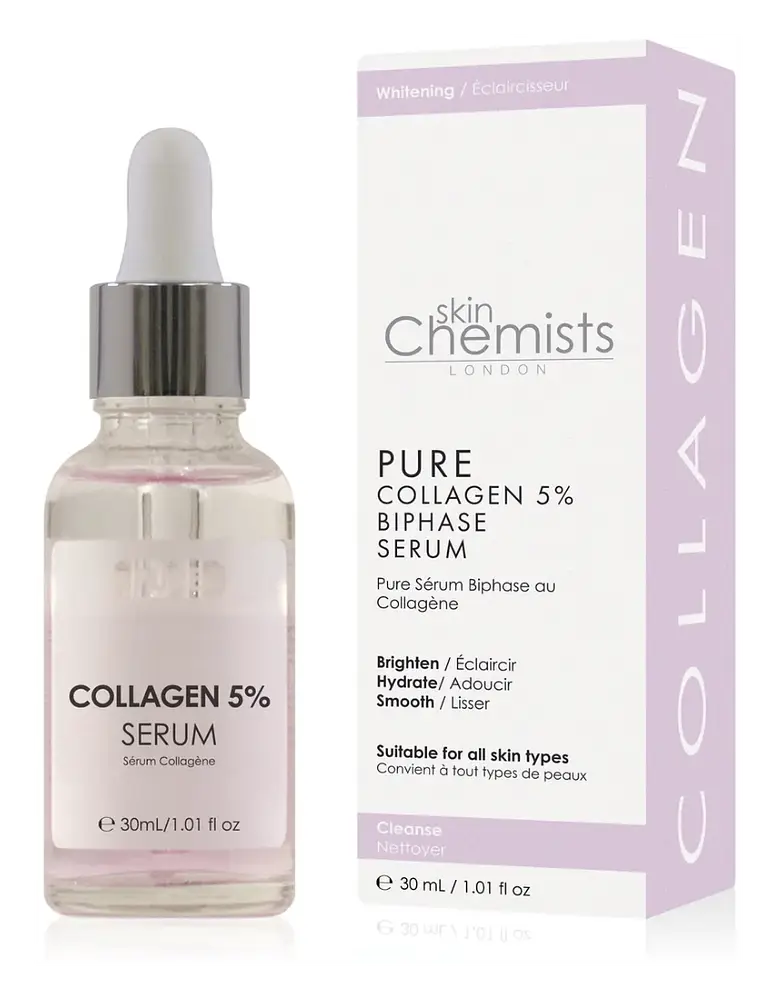 skinChemists Pure Collagen 5% Biphase Serum