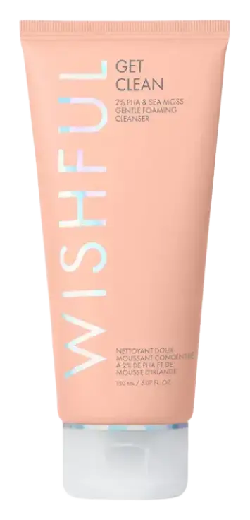 Wishful Get Clean 2% PHA & Sea Moss Gentle Foaming Cleanser