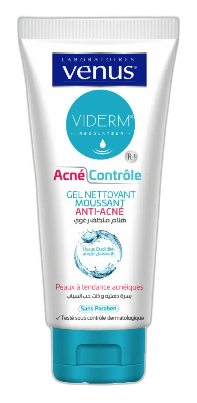laboratoires venus Acné Controle Gel Nettoyant Moussant