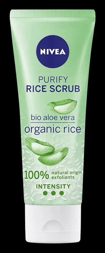 Nivea Purify Bio Aloe Vera Organic Rice Scrub