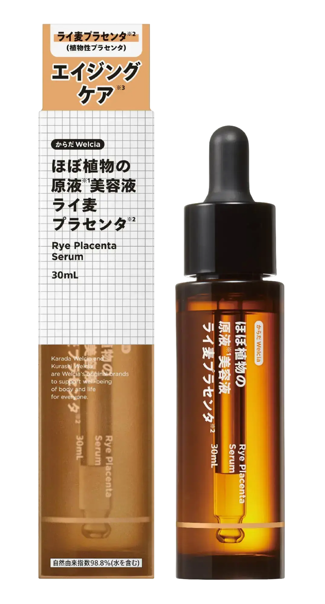 Karada Welcia Rye Placenta Serum