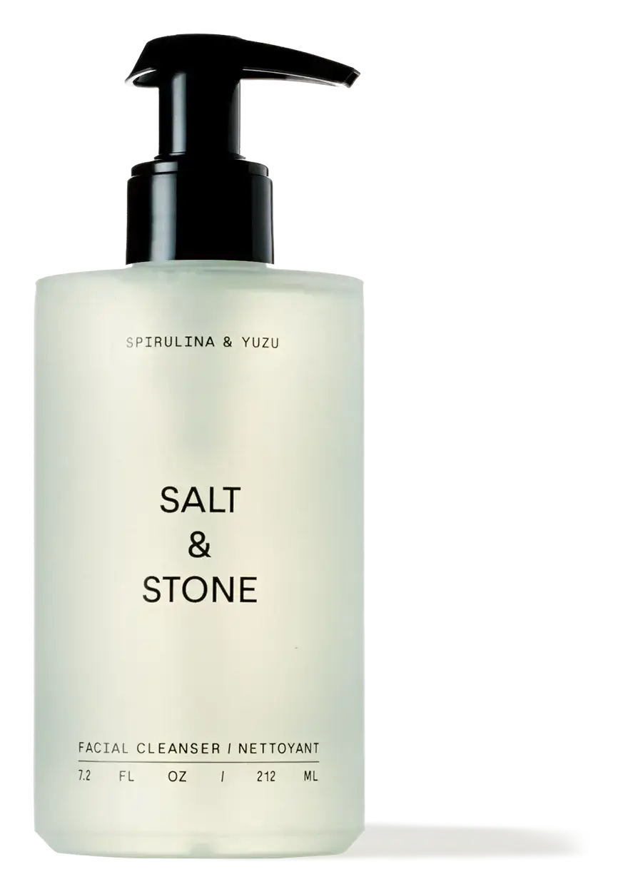Salt & Stone Spirulina & Yuzu Facial Cleanser