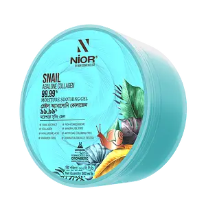 Nior Snail Abalone Collagen 99.99% Moisture Soothing Gel
