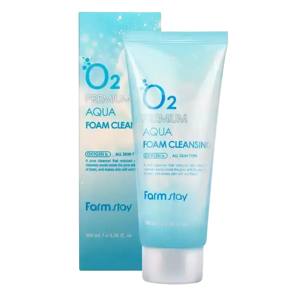 Farm Stay O2 Premium Aqua Foam Cleansing
