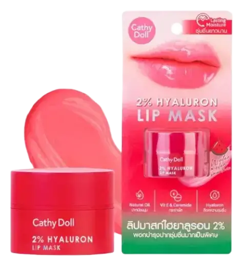 Cathy Doll 2% Hyaluron Lip Mask Watermelon Smoothie