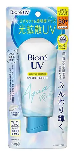 Biore UV Aqua Rich Light Up Essence SPF 50+ PA++++