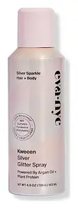 Eva NYC Kweeen Silver Glitter Spray