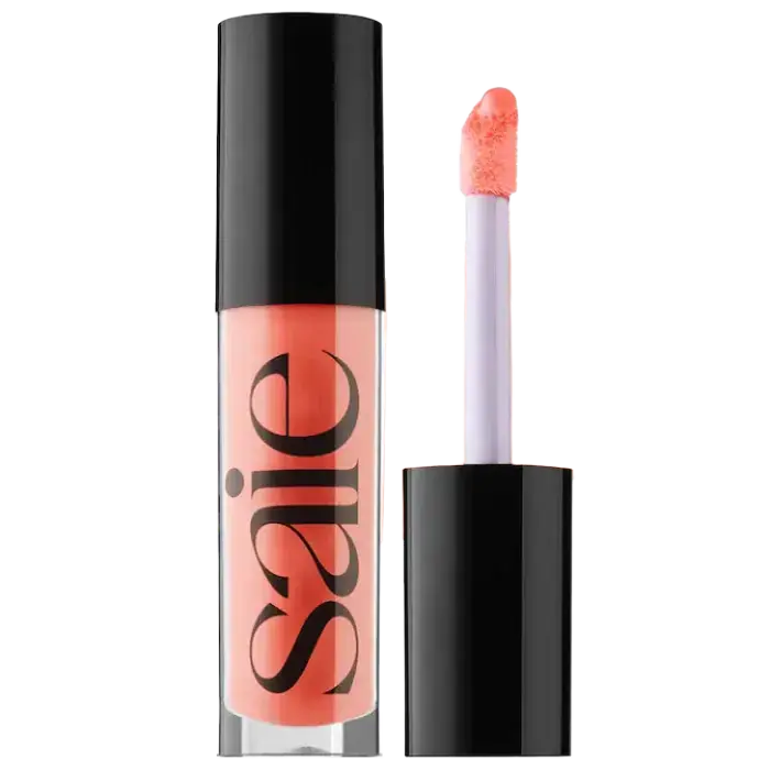 Saie Glossybounce High-Shine Hydrating Lip Gloss Oil Splash