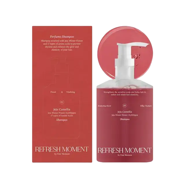 Free Moment Refresh Moment Perfume Shampoo 01 Jeju Camellia
