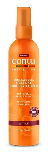 Cantu Shea Butter Comeback Curl Next Day Curl Revitalizer