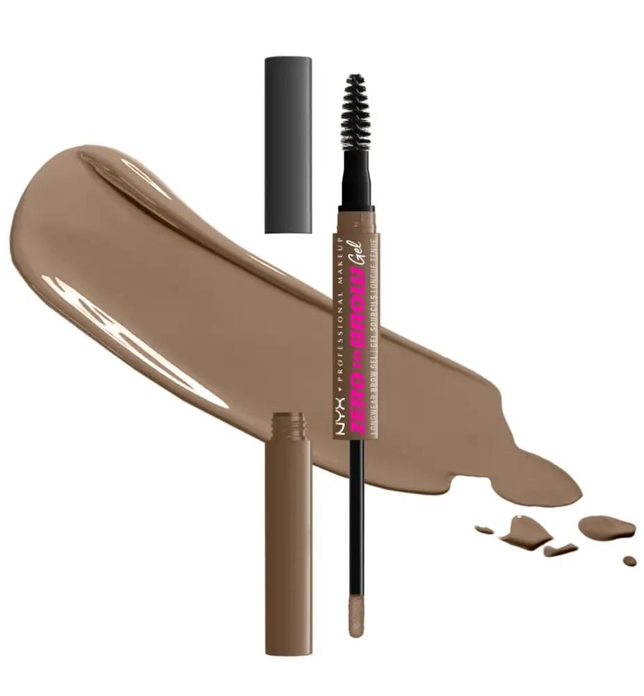 NYX Cosmetics Zero To Brow Longwear Brow Gel 02 Ash Blonde