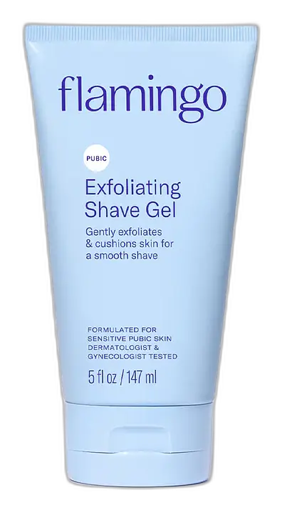 Flamingo Pubic Exfoliating Shave Gel