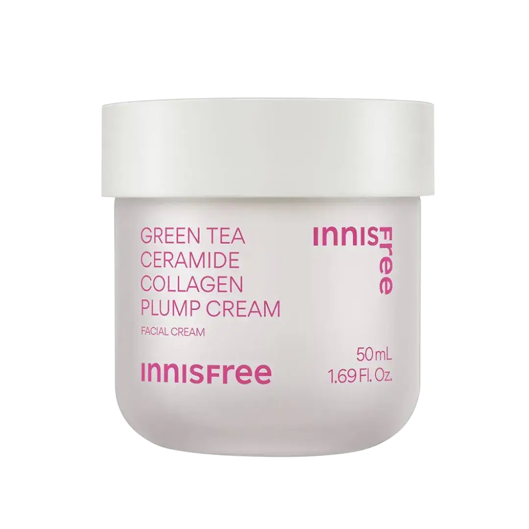 innisfree Green Tea Ceramide Collagen Plump Cream
