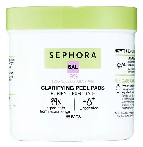 Sephora Collection Clarifying Peel Pads with Salicylic Acid