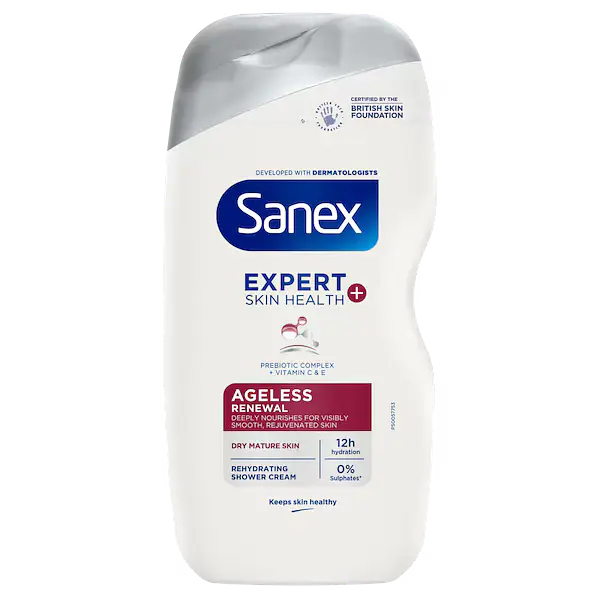 Sanex Expert Skin Health+ Ageless Renewal Shower Cream