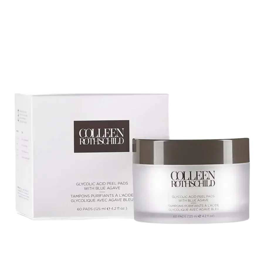 Colleen Rothschild Glycolic Acid Peel Pads With Blue Agave
