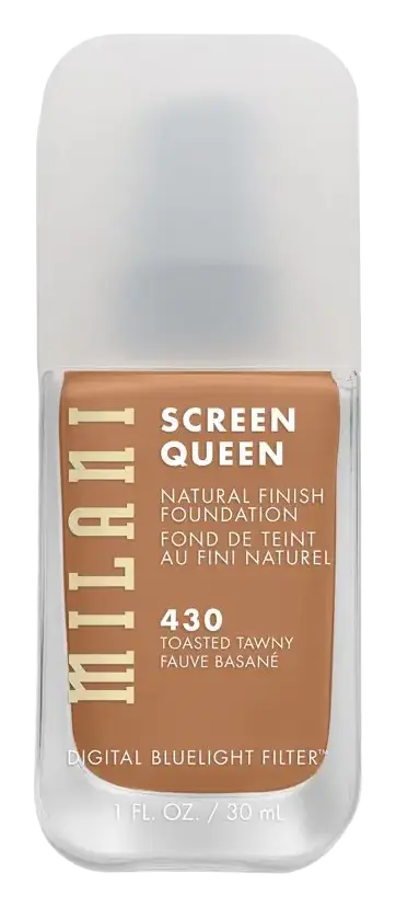 Milani Screen Queen Foundation 430 Toasted Tawny