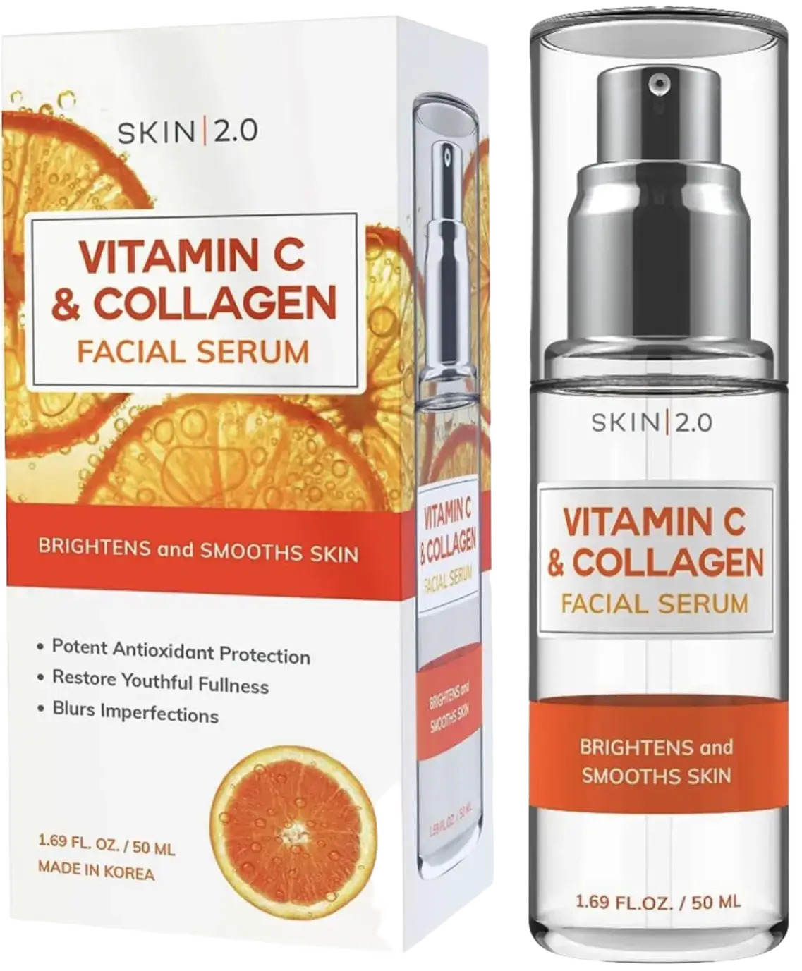 Skin 2.0 Vitamin C & Collagen Facial Serum