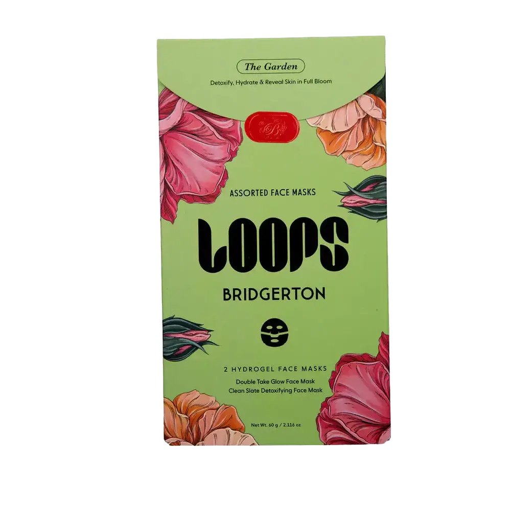 Loops Loops X Bridgerton: The Garden Hydrogel Face Masks