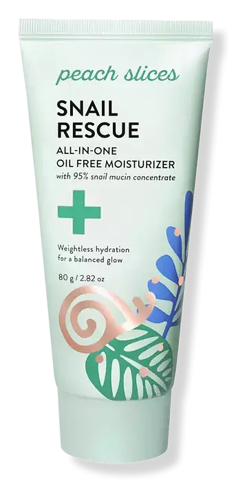 Peach Slices Snail Rescue All-In-One Oil Free Moisturizer