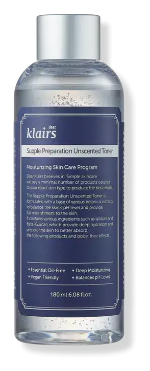 Dear, Klairs Supple Preparation Unscented Toner