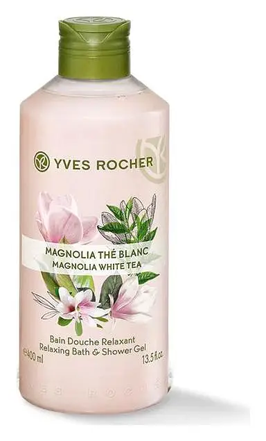 Yves Rocher Relaxing Bath & Shower Gel Magnolia White Tea