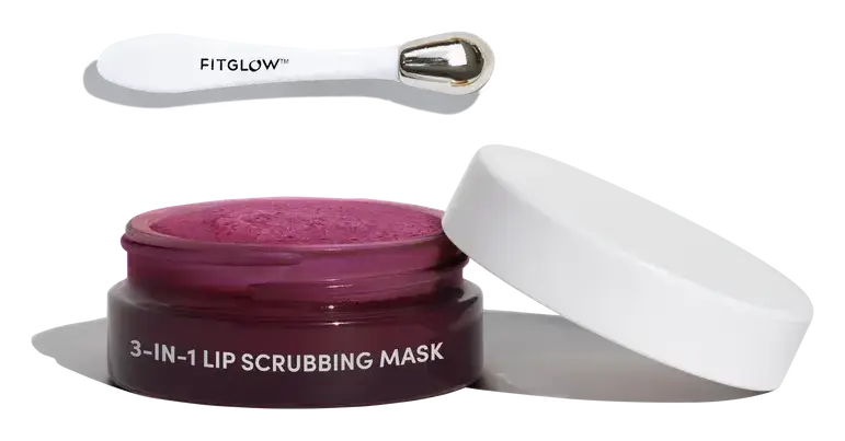 Fitglow Beauty 3 In 1 Lip Scrubbing Mask
