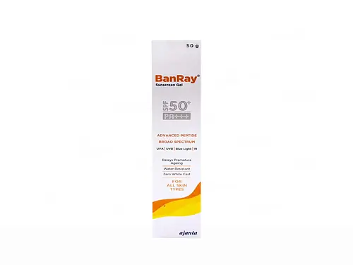 Ajanta Pharma Banray Advanced Peptide Sunscreen Gel SPF 50+