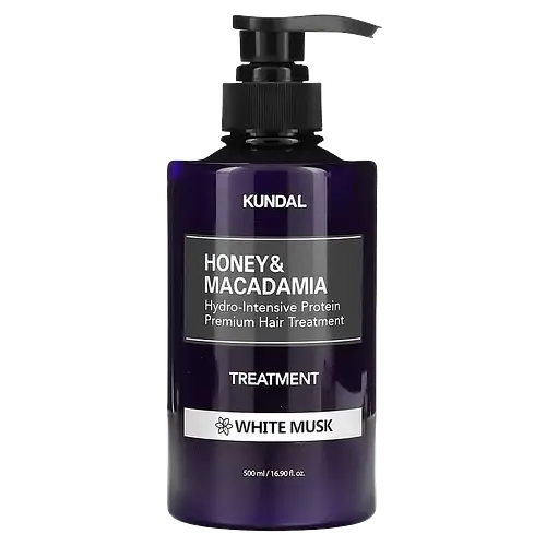 Kundal Honey & Macadamia Hydro-Intensive Protein Premium Hair Treatment White Musk