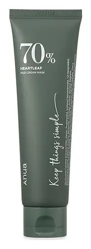 Anua Heartleaf 70% Mud Cream Mask