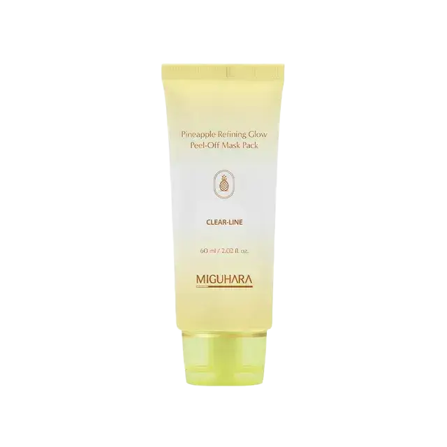 Miguhara Pineapple Refining Glow Peel-Off Mask Pack
