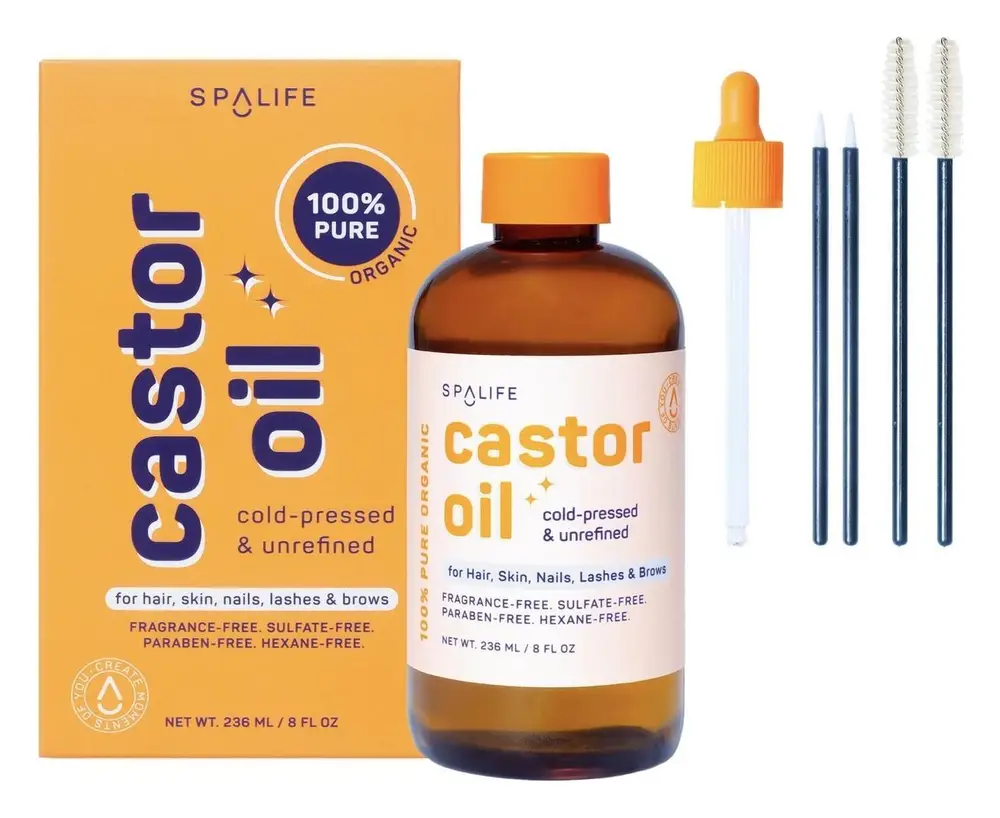 SpaLife 100% Pure Castor Oil Orange