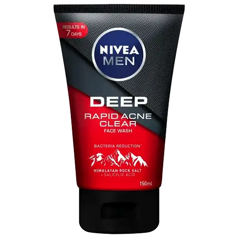 Nivea Men Deep Rapid Acne Clear Face Wash