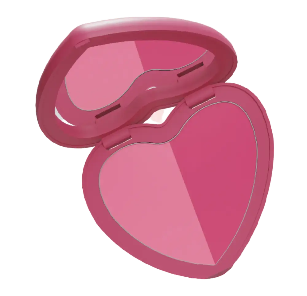 Chu Chü Beauty Heart Blush Duo Love Candy
