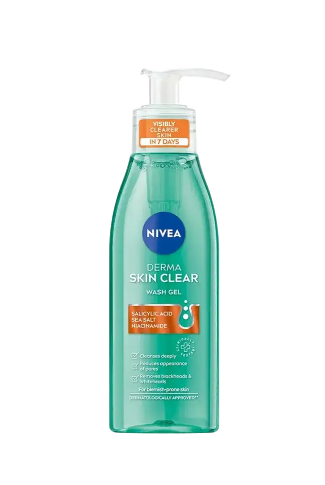 Nivea Derma Skin Clear Wash Gel