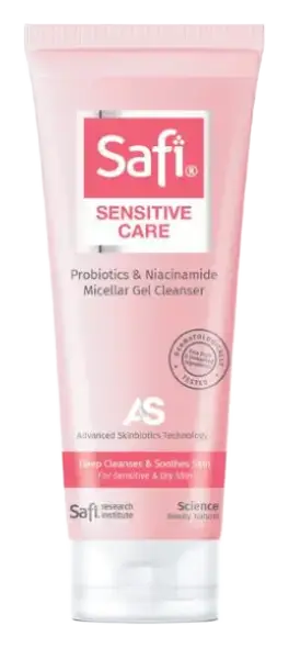 Safi Sensitive Care Probiotics & Niacinamide Micellar Gel Cleanser