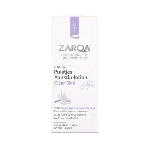 Zarqa Puistjes Aanstip-lotion Clear Skin