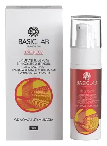 BasicLab Esteticus Emulsyjne Serum 1% Czystego Retinolu