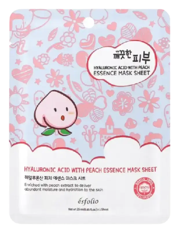 Esfolio Essence Mask Sheet Peach