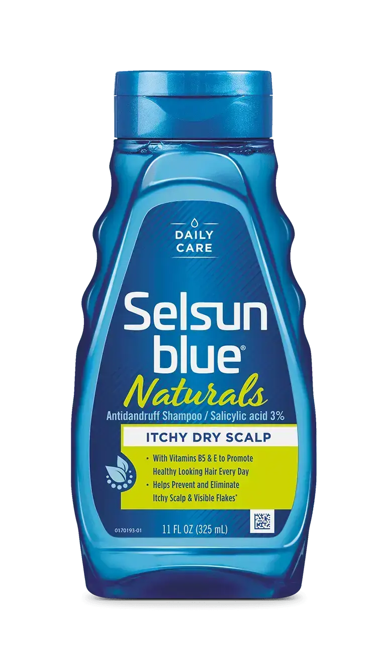 Selsun Blue Naturals Itchy Dry Scalp Antidandruff Shampoo