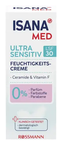 ISANA Ultra-Sensitiv Feuchtigkeitscreme SPF 30